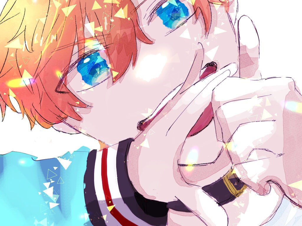 SNSアイコンお描きします 透明感のあるカッコイイキャラを描きます イメージ5