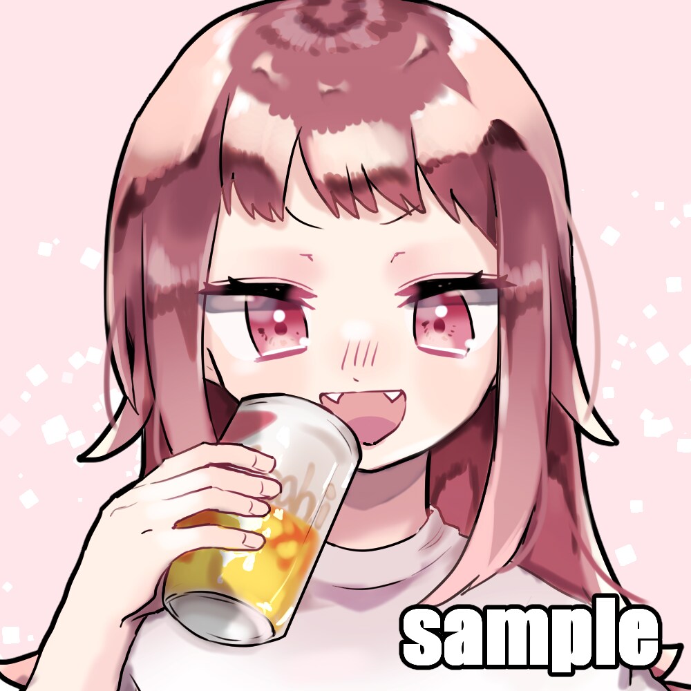 SNSアイコン、個人観賞イラストなど制作いたします SNS、配信活動、プレゼントや観賞用に！ イメージ5