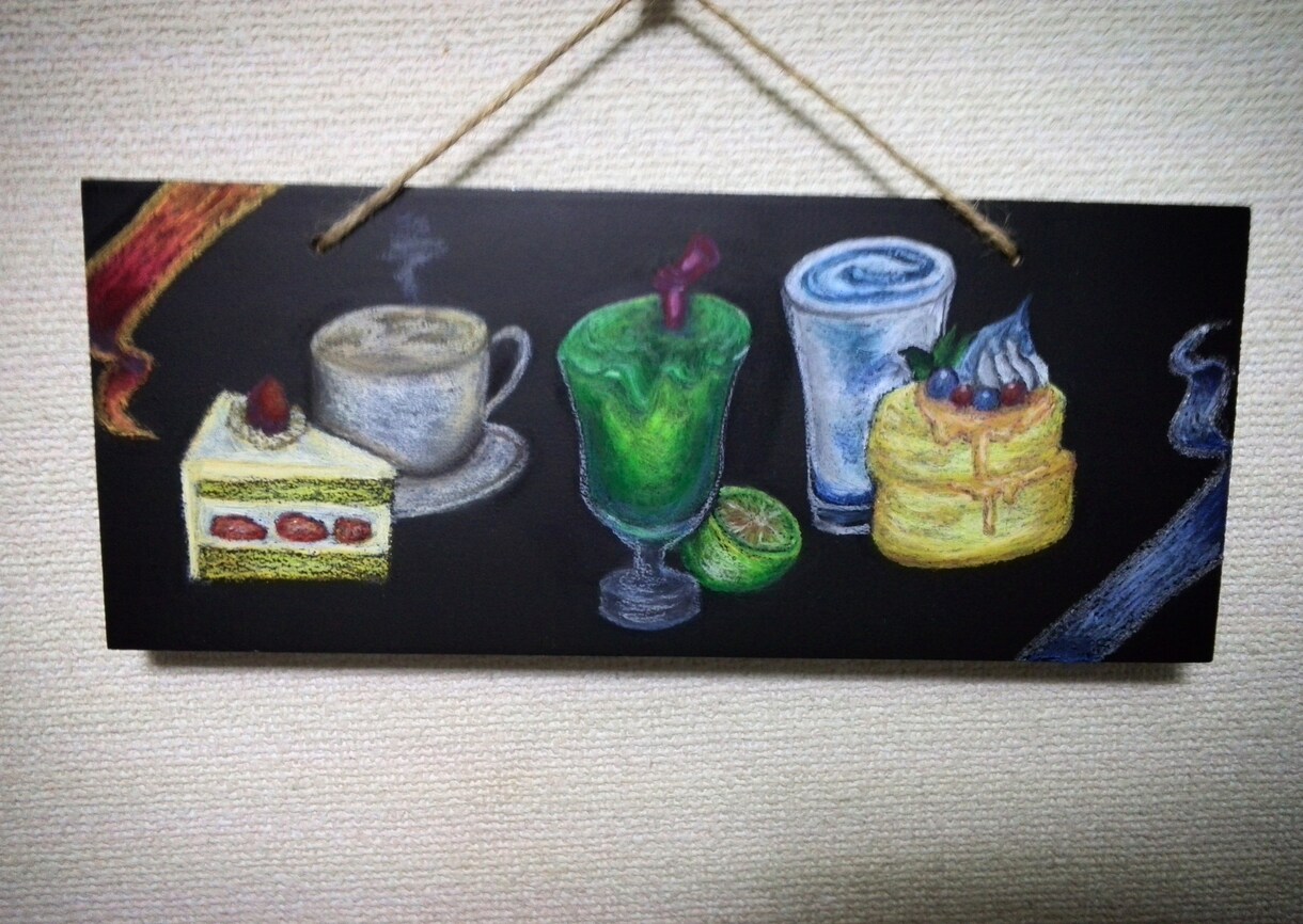 描いてみたいモチーフ(1点)コツ等教えます チョークアート風の絵でPRをしてみたい/差別化したい イメージ1
