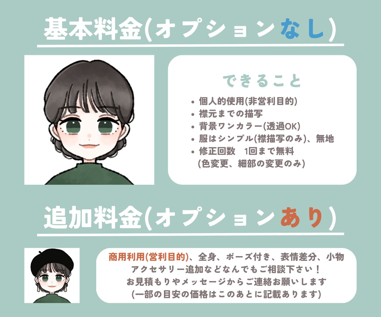 最短即日☆ポップでおしゃれな似顔絵イラスト描きます Twitterアイコン、ブログ、SNSやYouTubeにも☆ イメージ2