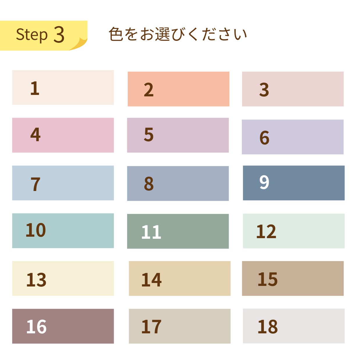 テンプレートを選ぶだけ　名刺デザインします 女性起業家向け くすみカラー　テンプレ名刺デザイン イメージ8