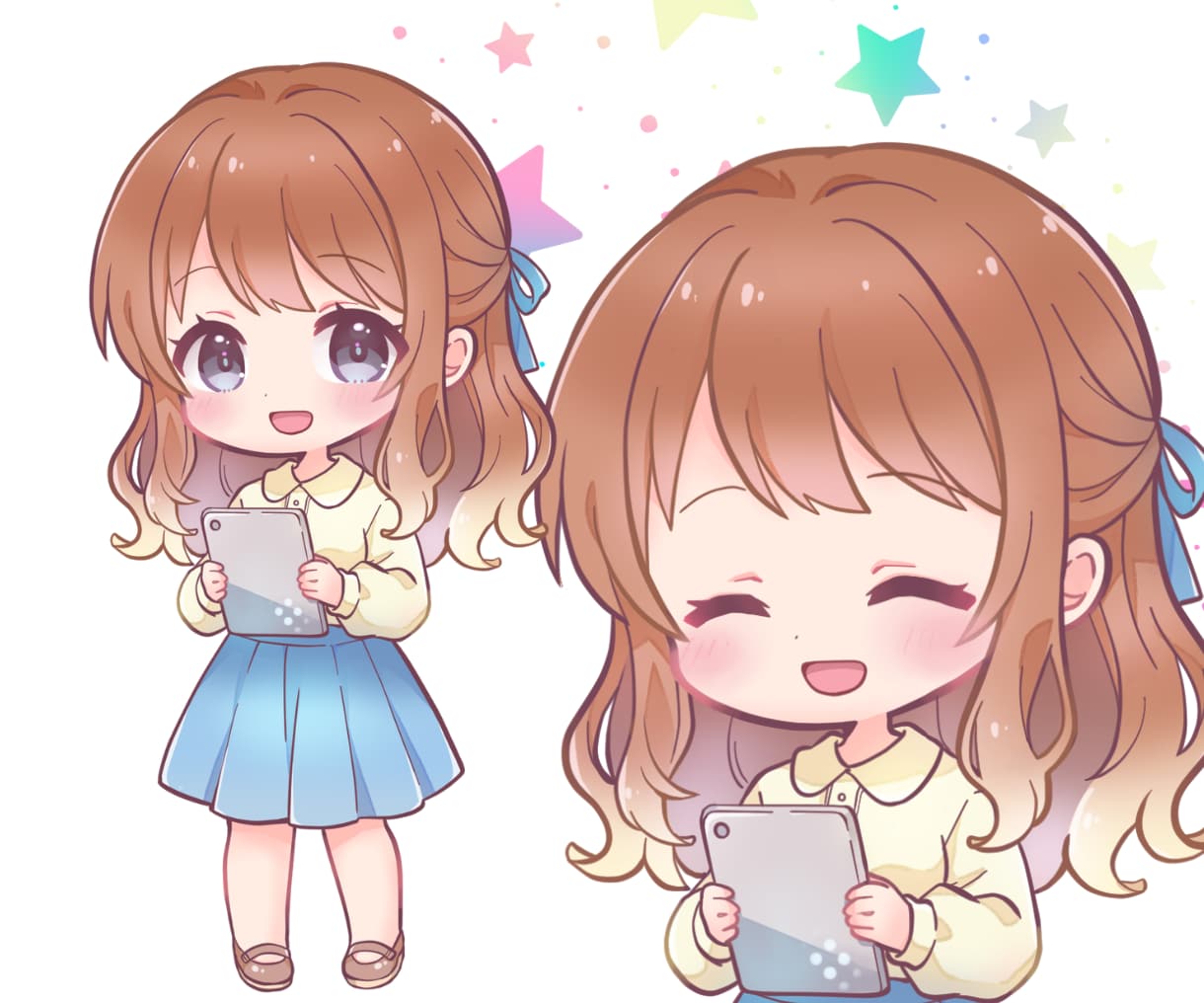 可愛い愛されキャラクターで配信活動をお手伝いします 配信活動をもっと楽しく！理想のキャラクターお描きします！ イメージ10