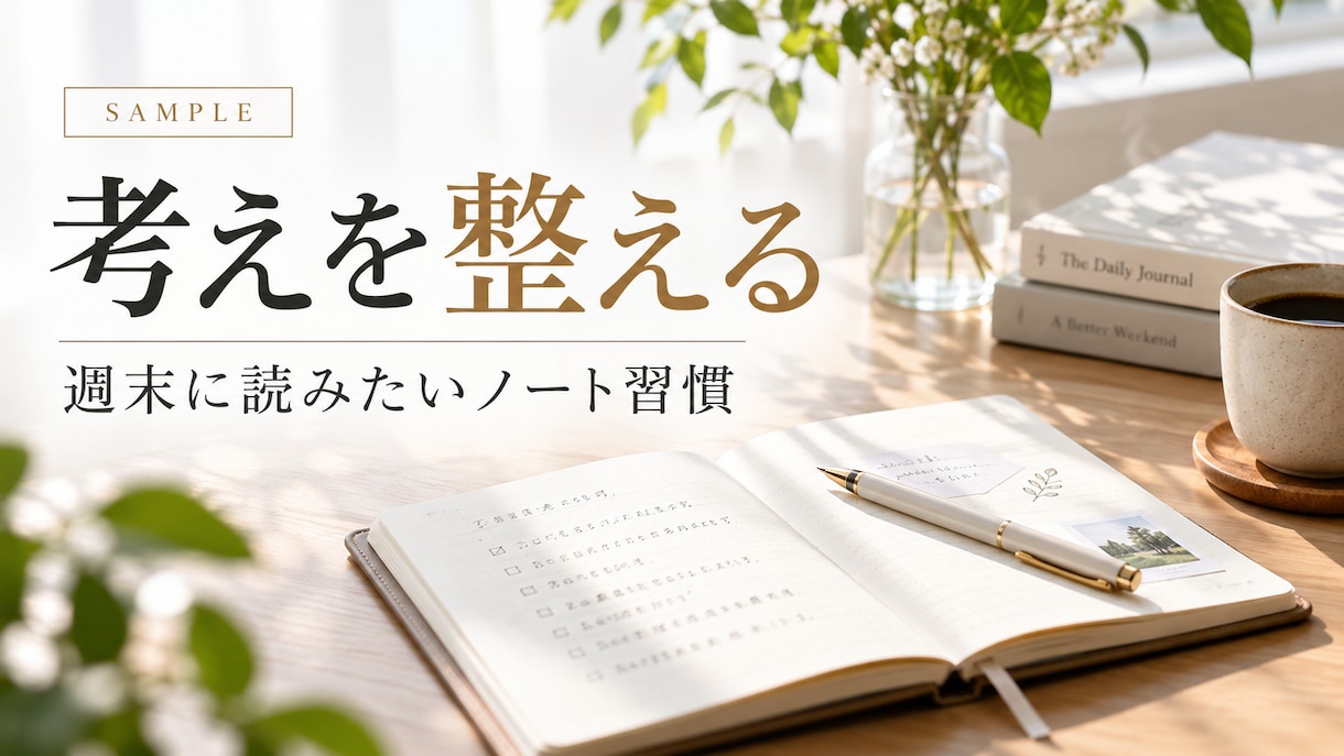 5案から選べるサムネイルを制作します note・BOOTH・配信対応｜通話不要！ イメージ1