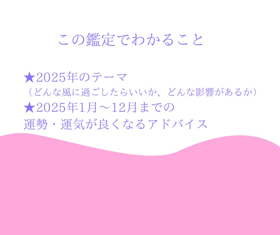 ホロスコープで2025年の運勢を占います /星の導きから未来を覗いてみませんか？ イメージ2
