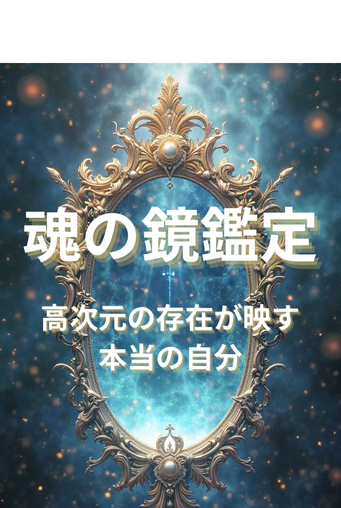 あなたの奥底に眠る魂の本当の姿を映します 本当の自分を知り、自分でも気づかなかった才能や使命を見つける イメージ1