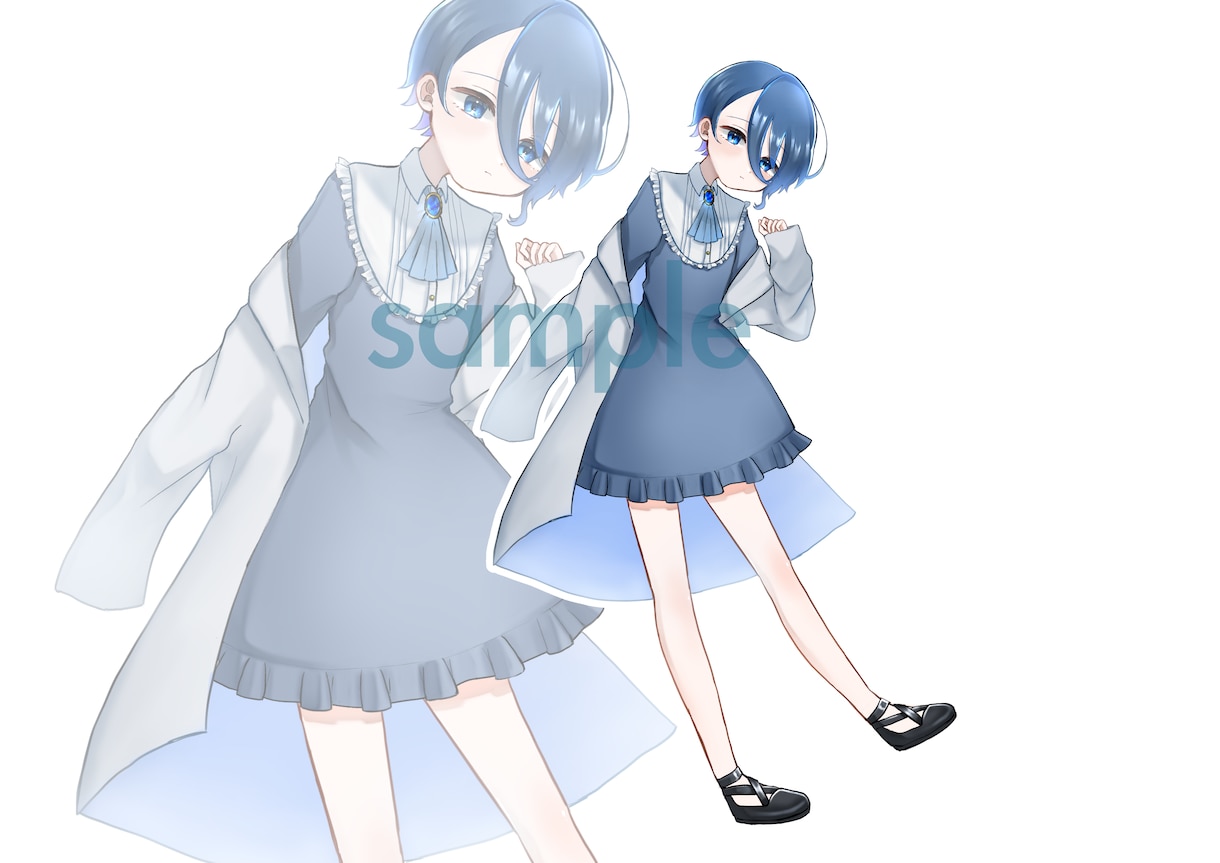 オープン価格！オリジナルキャラ立ち絵作成を行います TRPGやゲーム、vtuberなどの配信者様に！ イメージ4