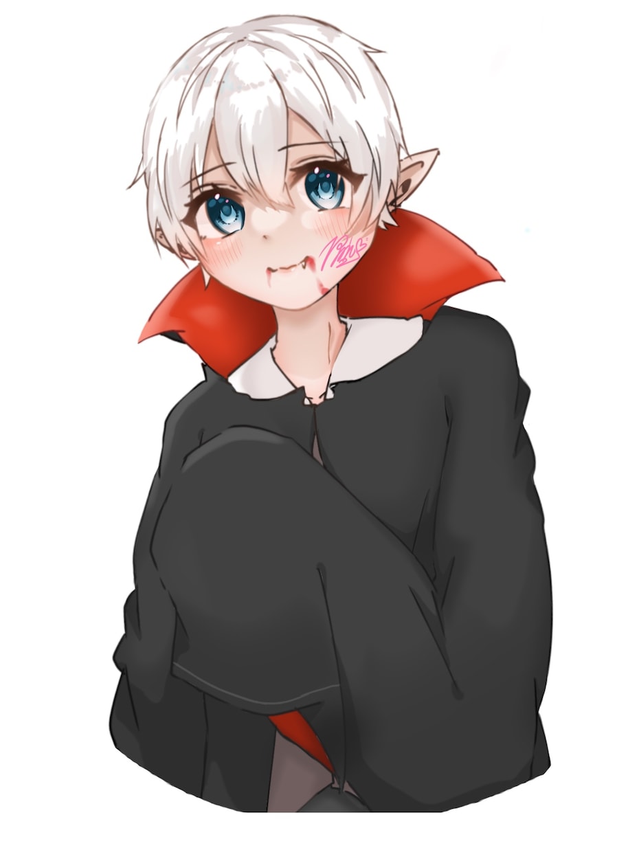 歌ってみたのサムネを描きます 本家のサムネとなるべく似ているイラストを描きます。 イメージ3