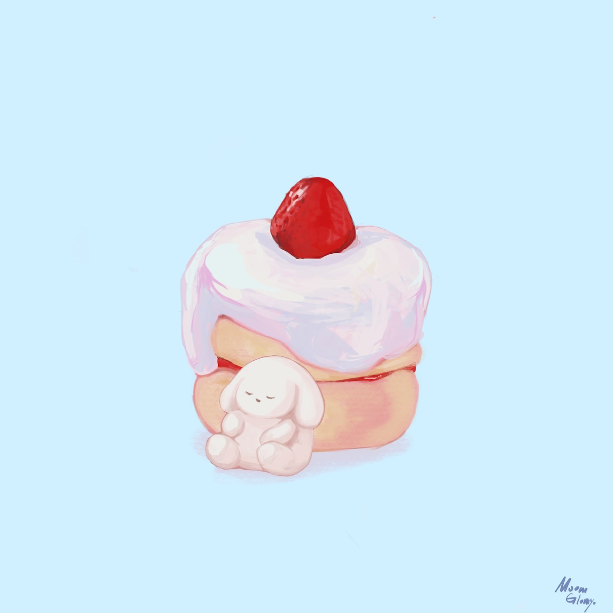 ゆるかわシュールな動物イラストをお届けします ちょっとクセになる、不思議で愛おしい一枚をあなたに。 イメージ1