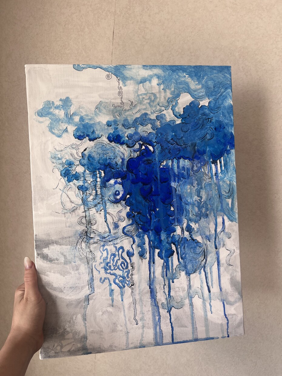 キャンバスにあなただけの世界を描きます 心に眠る感情や風景を世界にひとつだけのアートにします。 イメージ3