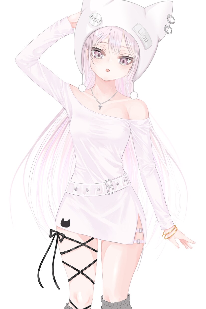 配信活動・SNS利用等 一枚絵イラスト制作承ります 配信・歌ってみたなど、 用途に合わせた1枚絵を制作します！ イメージ2