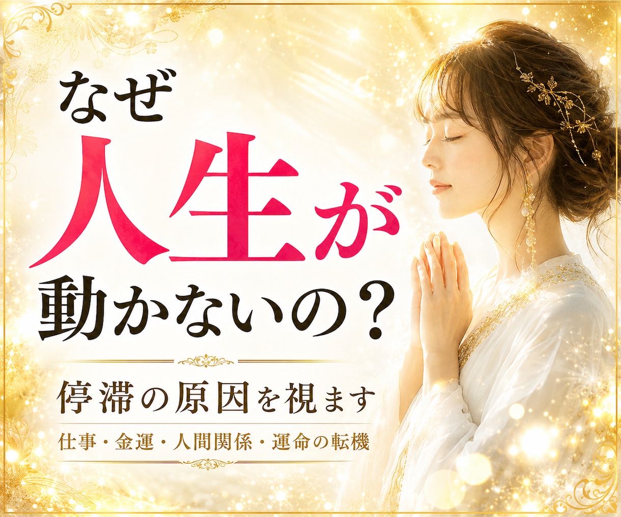 何に悩んでいるか分からない？人生全体を霊視します このままでいいの？人生の現在地とこれからの未来を霊視します イメージ1