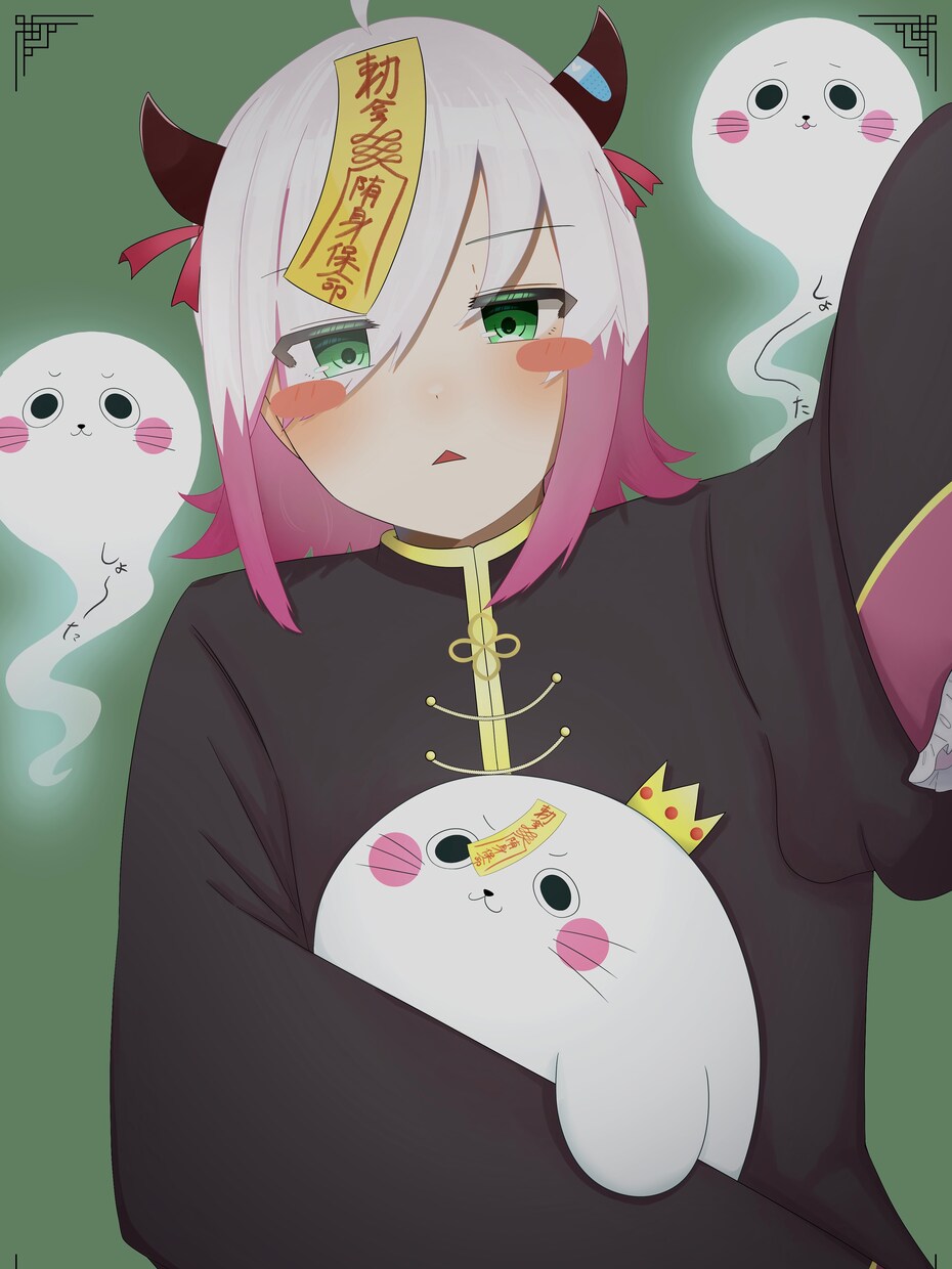 可愛らしい雰囲気の等身イラストを制作します 肌の塗りを特に拘っています！誠実に対応いたします。 イメージ3