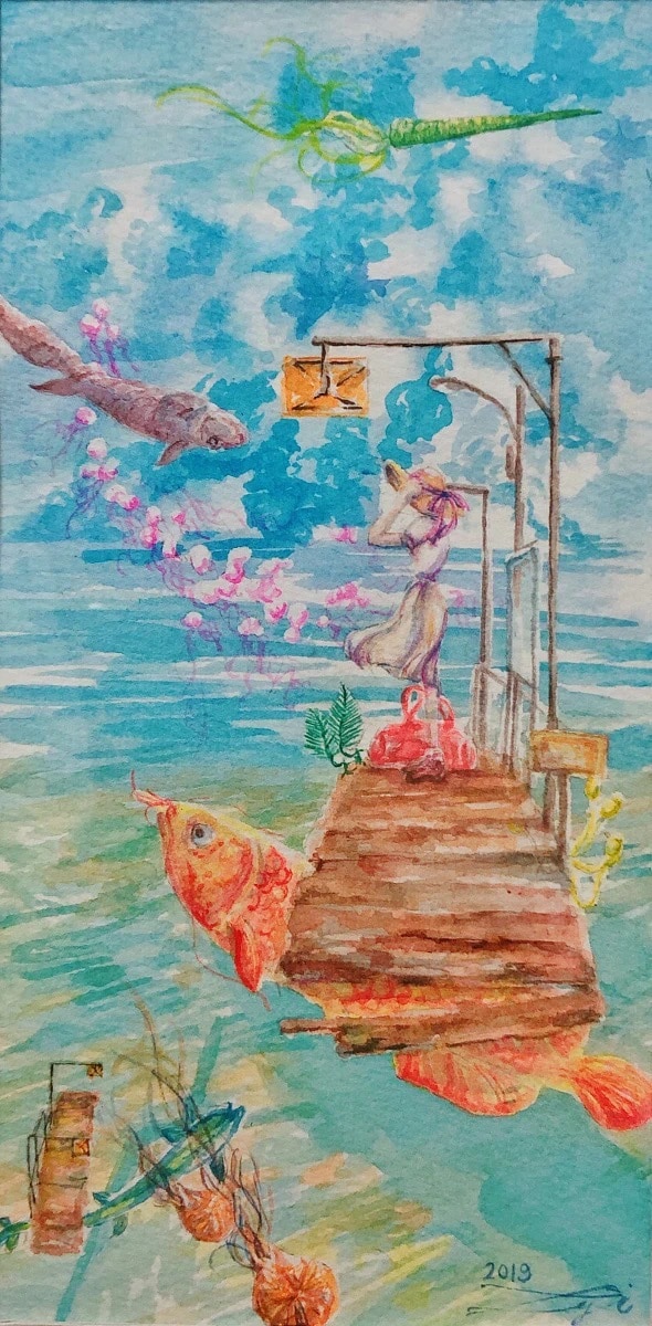 水彩画でイラストを描きます 忘れられない風景、大切な人へのプレゼントに水彩画を。 イメージ5