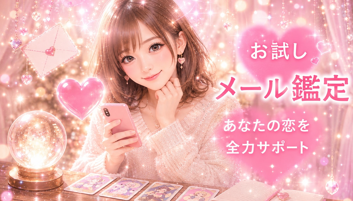 メール鑑定 意中の相手の本音を読み解きます 心理学と脳科学、占いの多角的な視点から解き明かす真実 イメージ1
