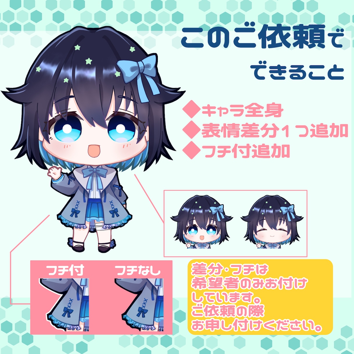 配信・SNS・グッズで活躍するミニキャラ描きます 商用OK！SNS・配信等で使える高品質イラストを制作します！ イメージ5