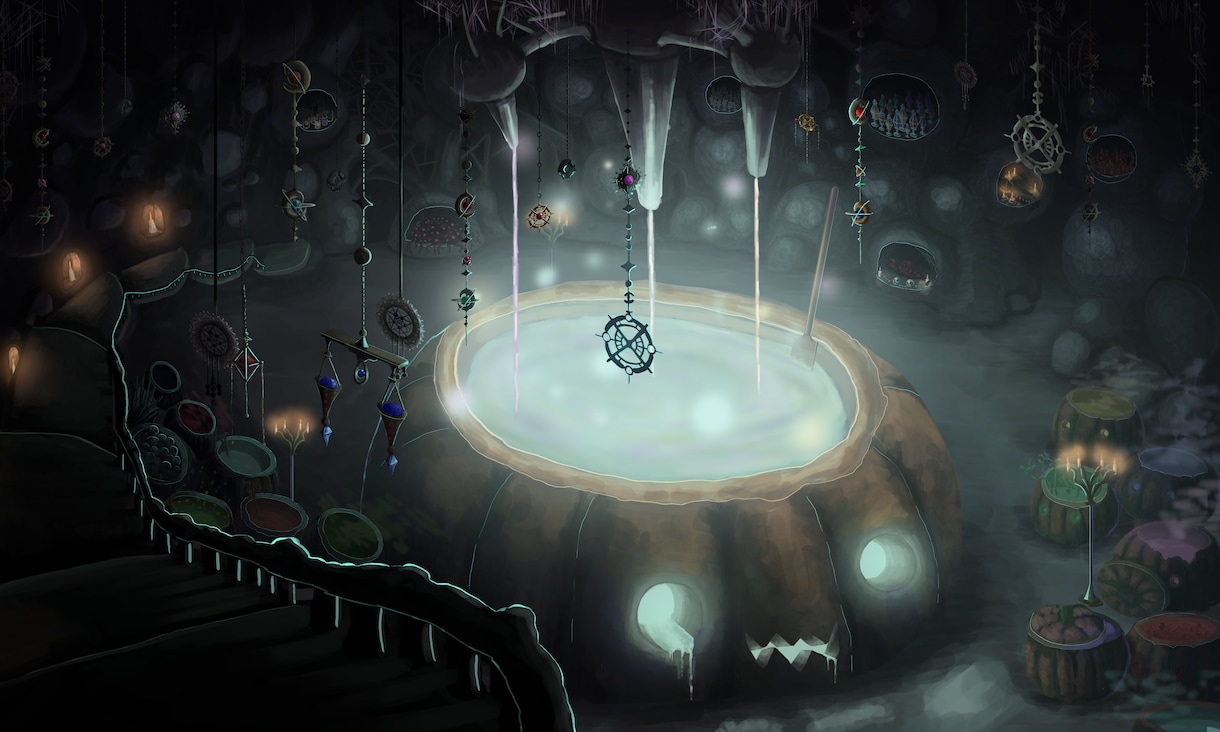 ファンタジーな背景イラストを描きます ゲームの背景やVtuberに背景を イメージ8