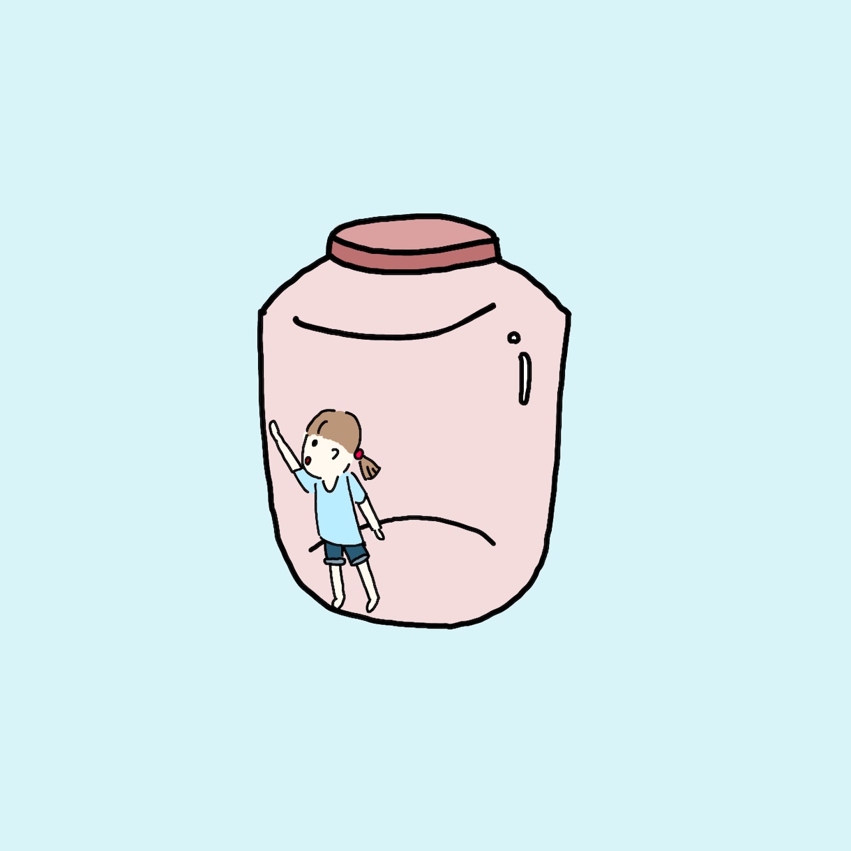 シンプルでゆるーいイラストをご提供します SNSアイコン、グッズなど様々な用途に応じて作成します イメージ3