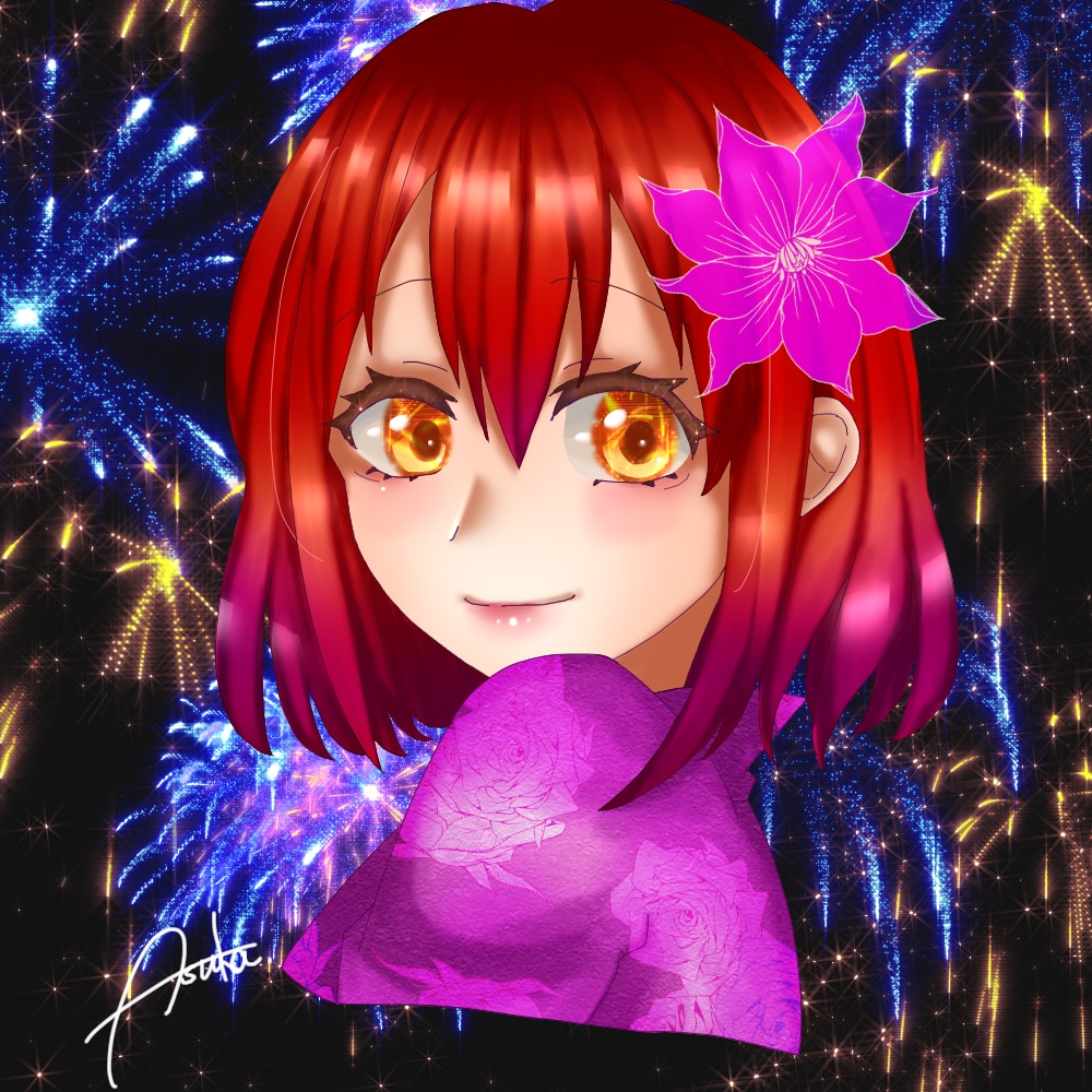 あなたのアイコンを作成します SNSの顔となる大事なアイコンを描かせて下さい♪ イメージ2