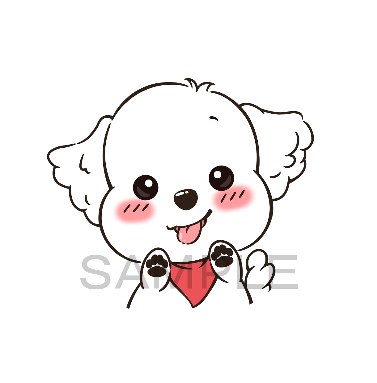 かわいいデフォルメ動物♡描きます おまかせコース！お好きな動物やペットを可愛らしくデフォルメ★ イメージ6