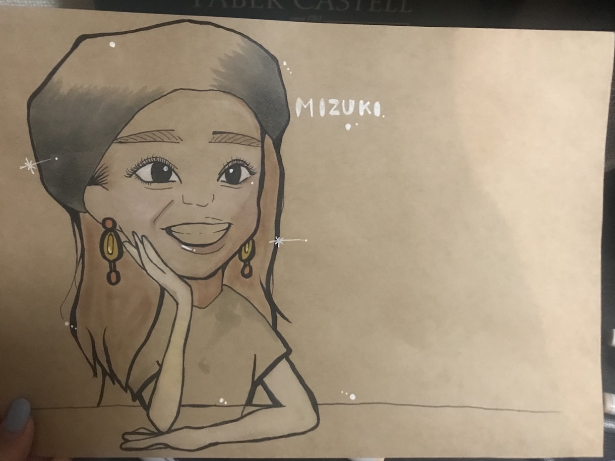 お洒落な似顔絵描きます 11月限定でお試し価格にて提供しております★配送料無料★ イメージ4