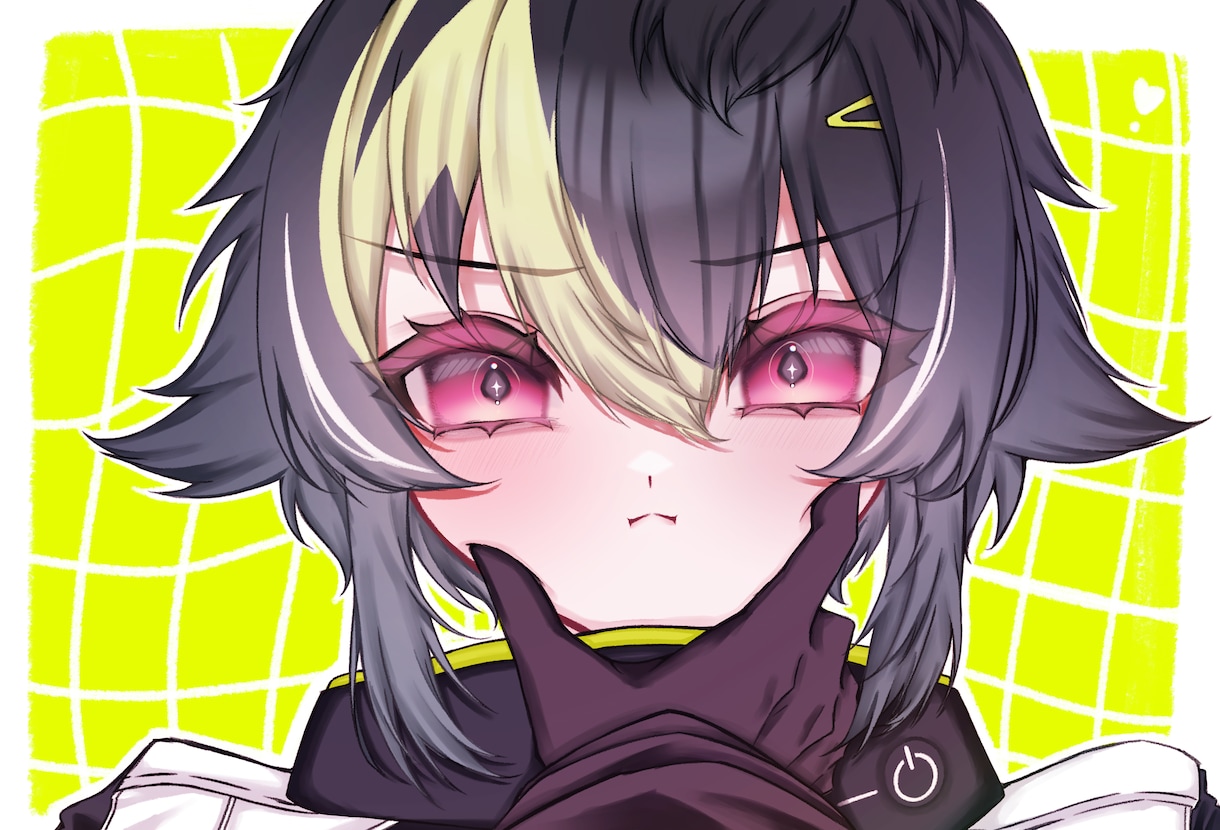 お好みのかわいいイラスト制作致します 歌ってみたのサムネや一枚絵、アイコン等お描きします！ イメージ2
