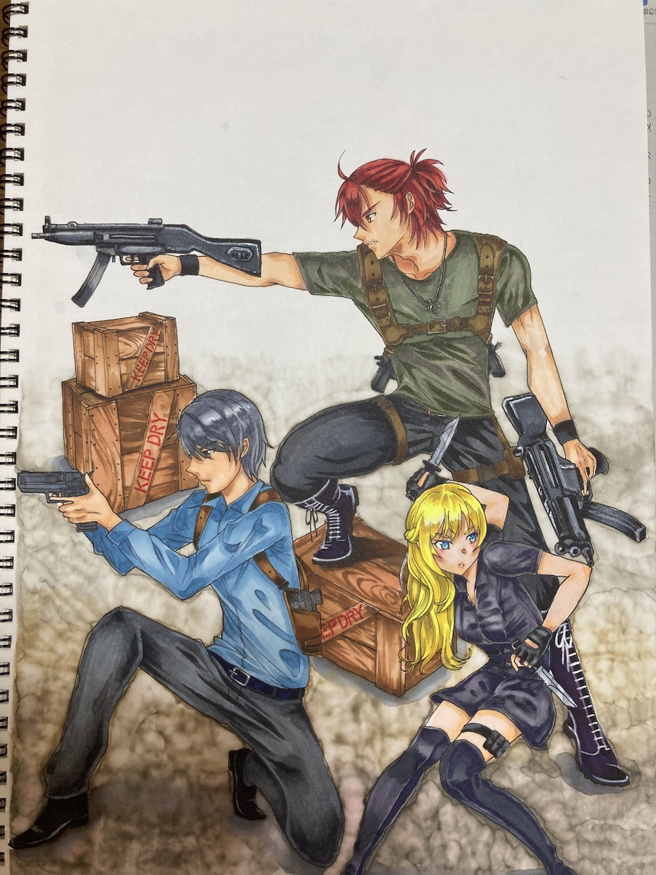 あなただけのアナログイラスト描きます 〜デジタルとは違う、深みのあるイラストを〜 イメージ5