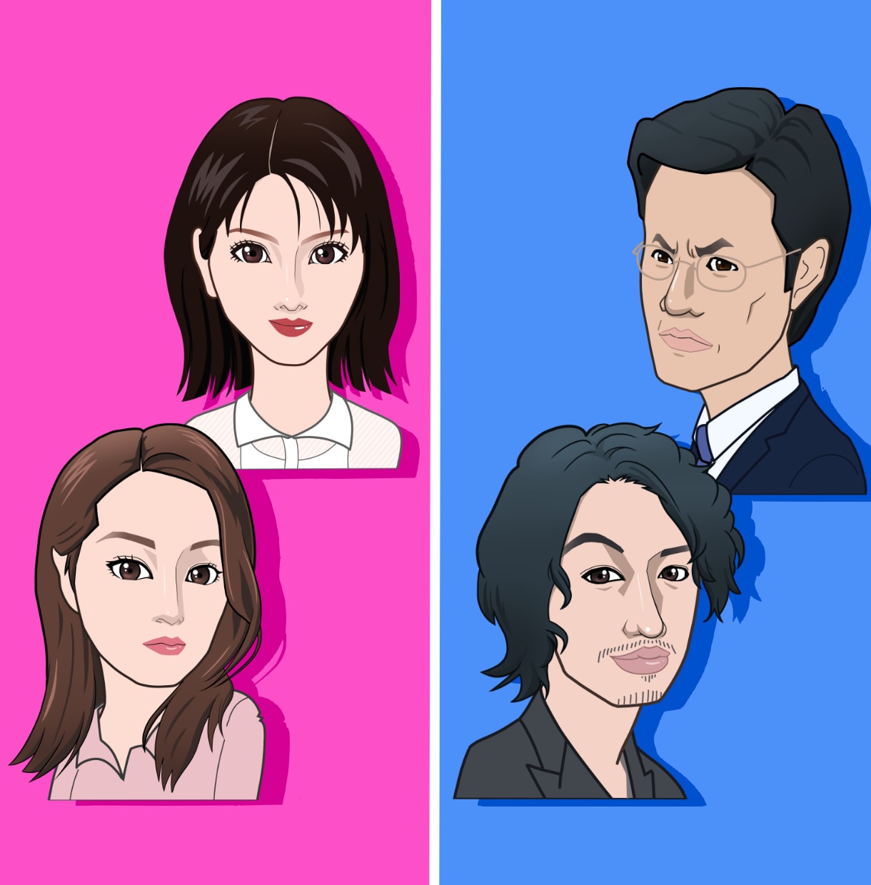 ポップな似顔絵お描きします 名刺、SNSアイコン、プレゼントなどに！ イメージ7