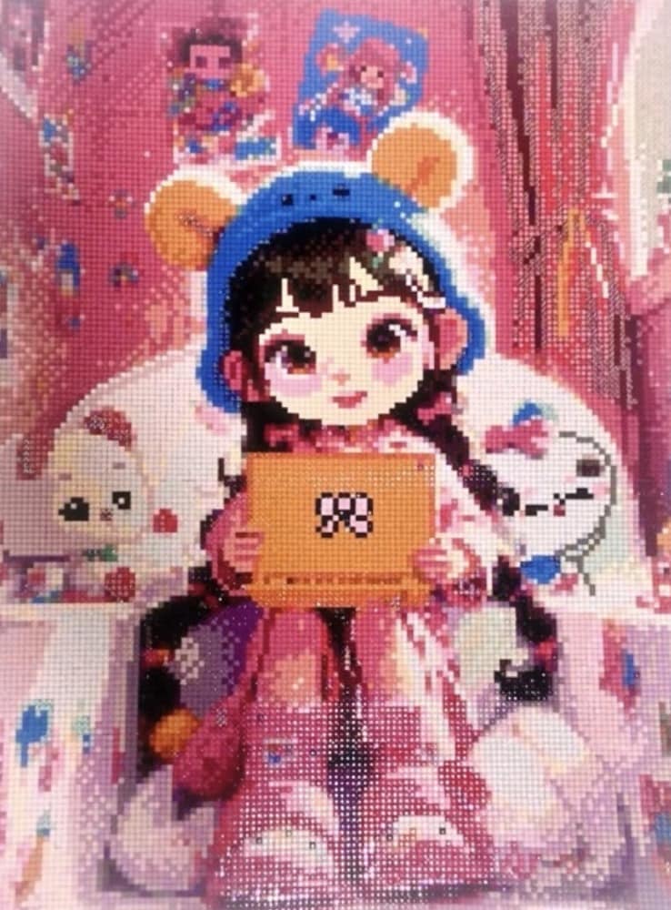ダイヤモンドアートを丁寧に制作代行します ダイヤモンドアート歴約2年♡一粒ずつ丁寧に制作します イメージ6