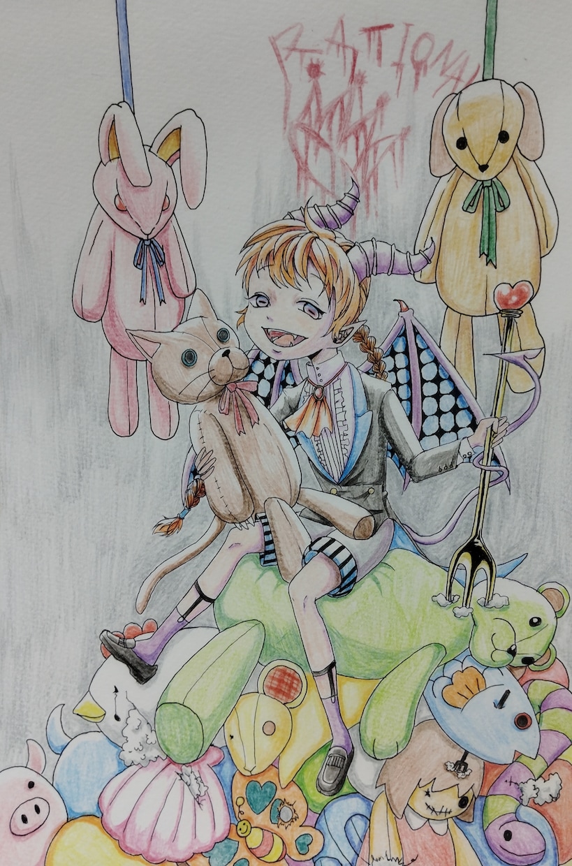 味わいのある手描きイラスト作成します ウェルカムボード、似顔絵、インテリア等用途に合ったイラスト イメージ6