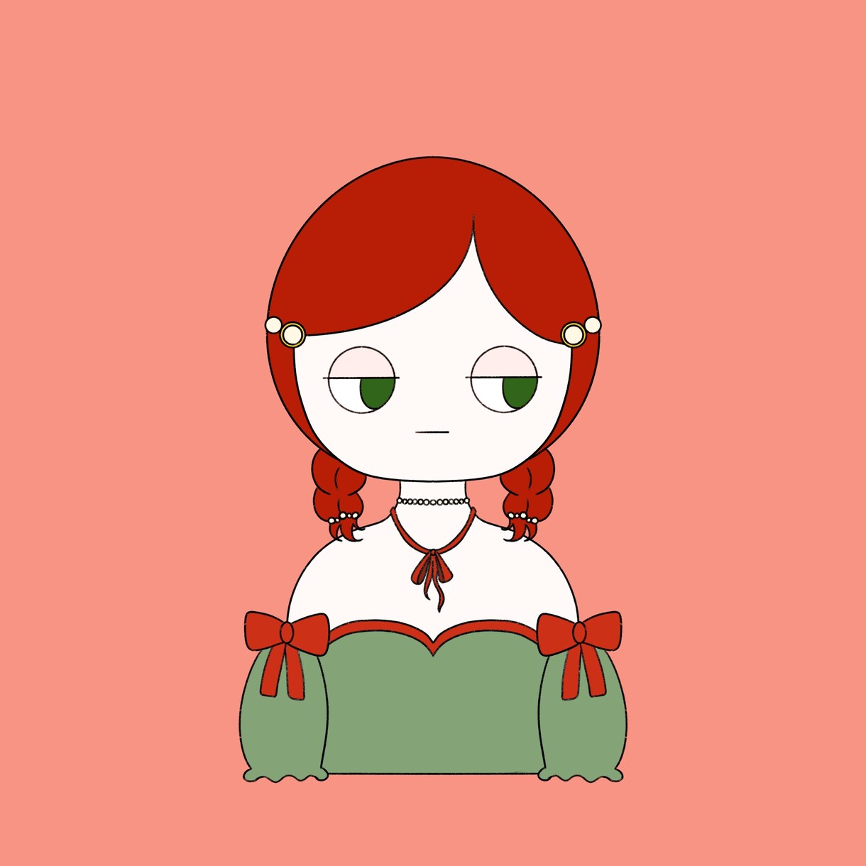 あなただけの特別なイラスト作成します 静かな世界観で仕上げるデフォルメ似顔絵 イメージ2