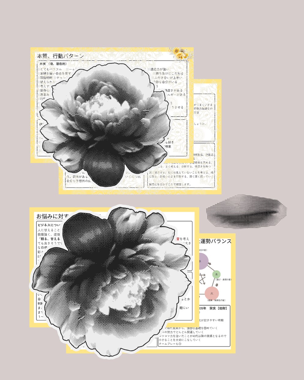 オリジナル鑑定書作成☆あなたの取説作ります 四柱推命であなたの本質、運命、適職、恋愛など人生全般占います イメージ3
