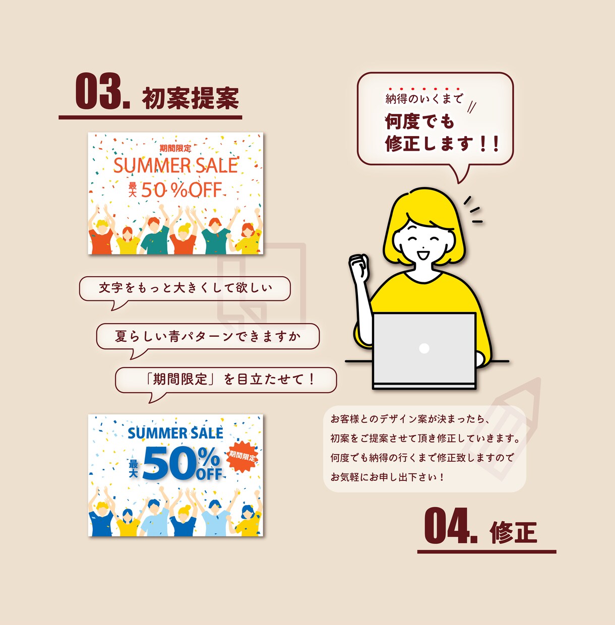 スルーされないWeb画像を提供します あなたのお悩みスッキリ解決します! イメージ9