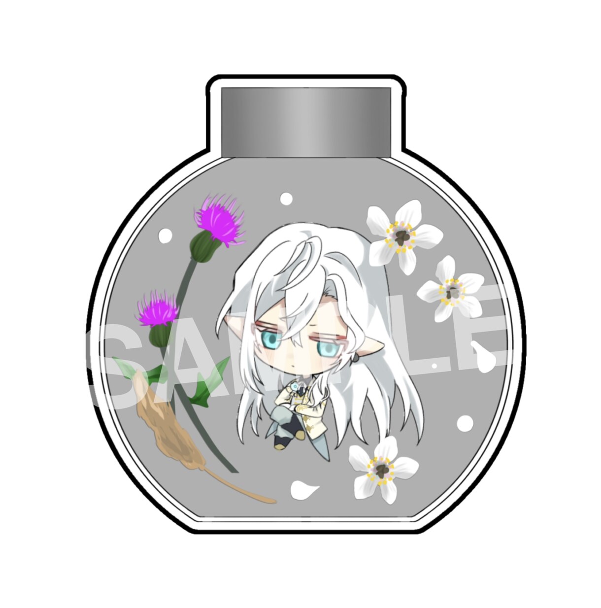 綺麗で可愛いミニキャライラストお描きします グッズの作成やアイコンにおすすめです！ イメージ2