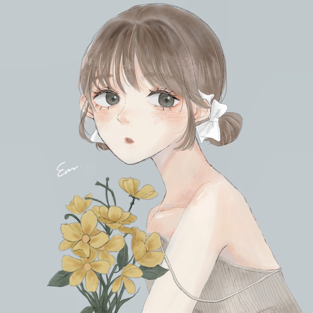 おしゃれな女の子のイラストお描きします 似顔絵やオリジナルキャラクターなど、アイコンをご希望の方に！ イメージ1