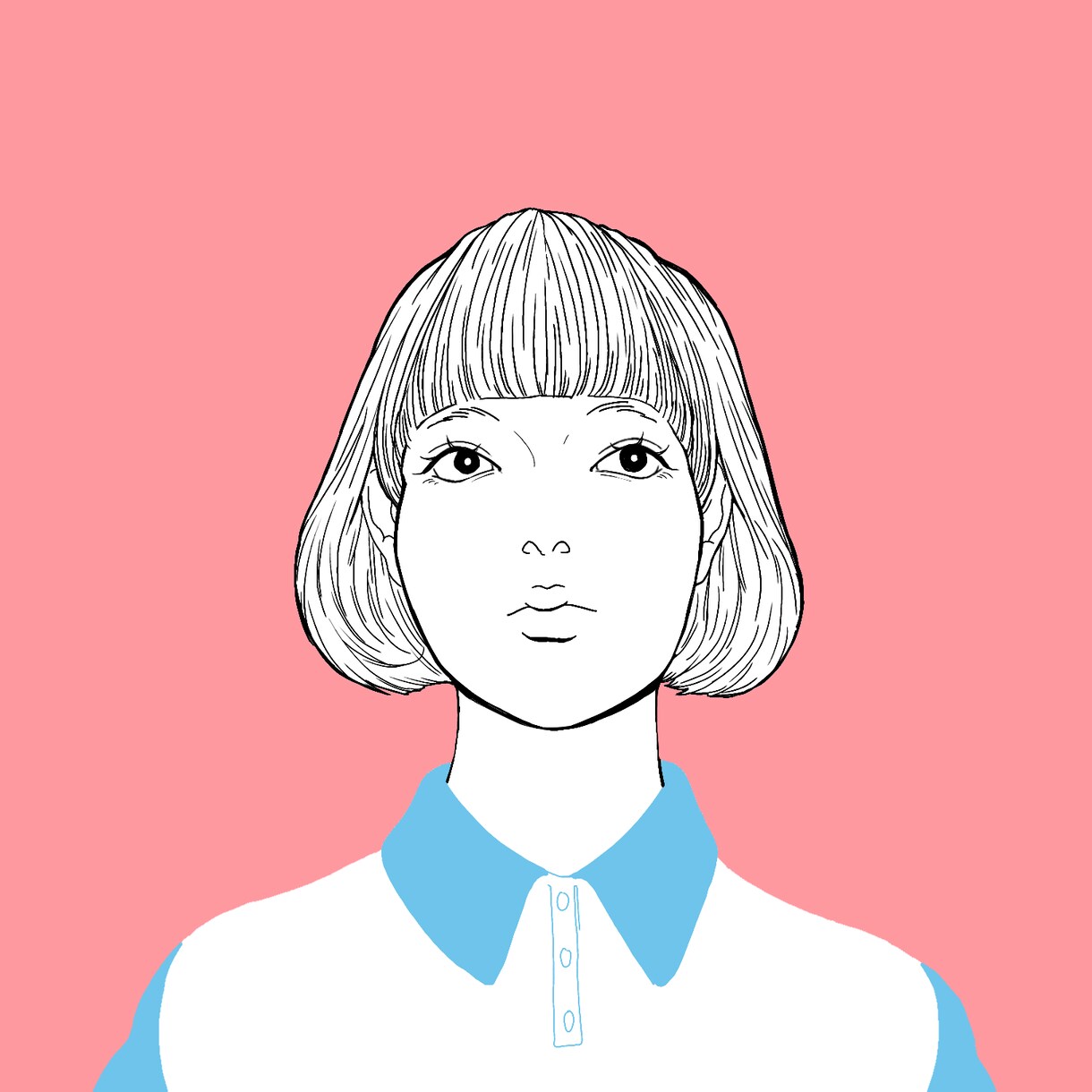 シンプルですっきりしたアイコンを描かせて頂きます お洒落な自分だけのアイコンが欲しい方に イメージ1