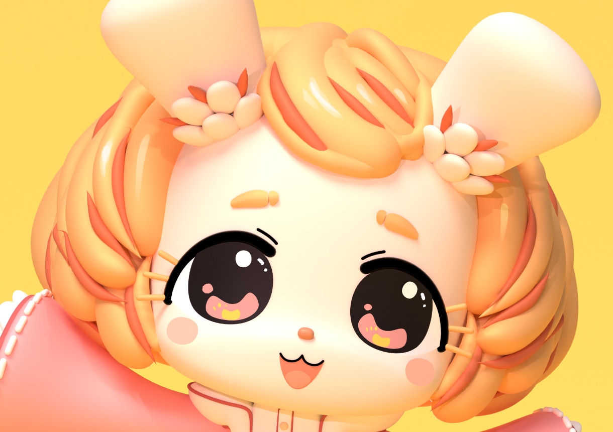 可愛い！デフォルメ！のキャラクターイラスト描きます ポップ、KAWAII、キュートなキャラクターをデザインから！ イメージ1