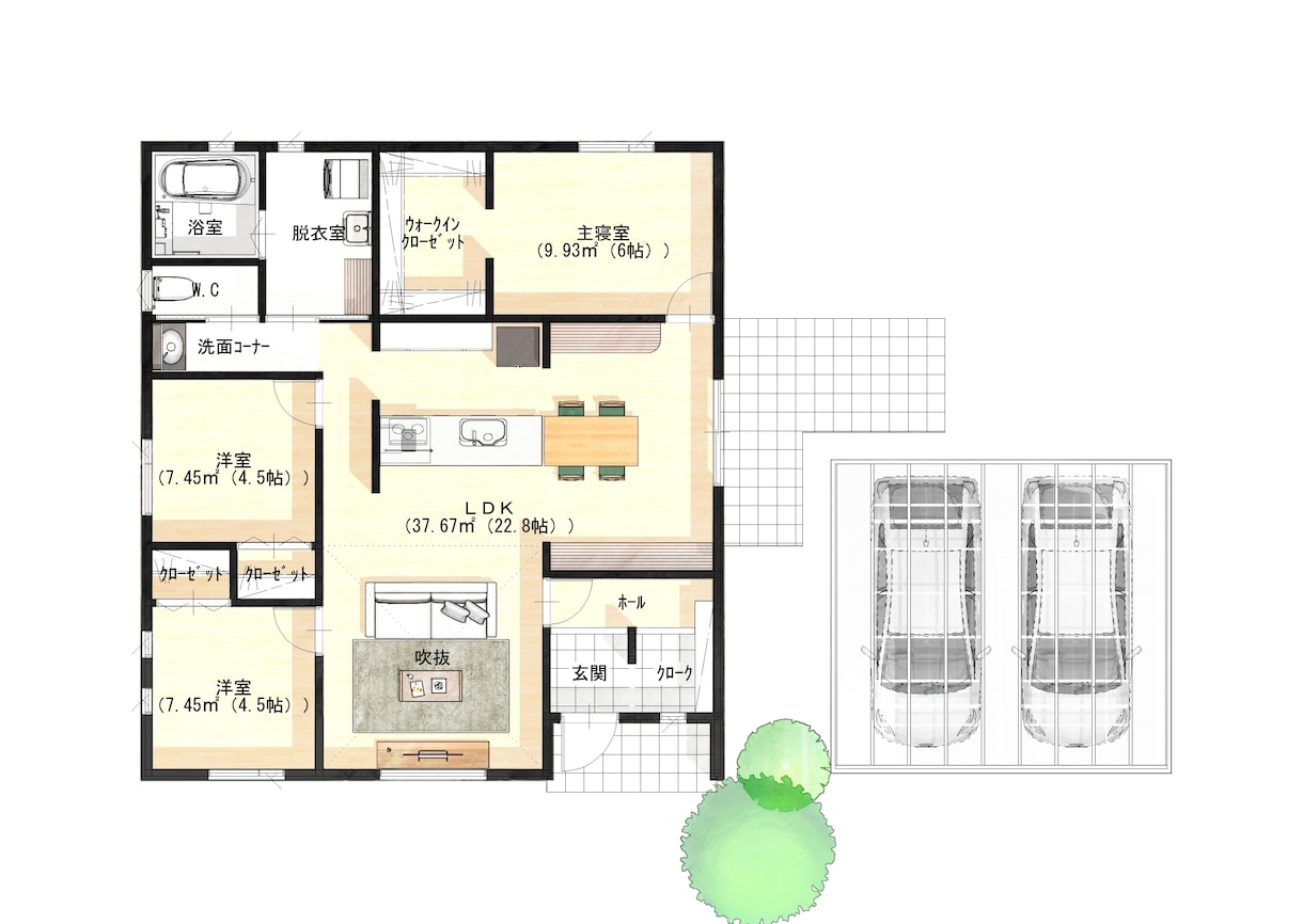 住宅専門の一級建築士がプラン作成いたします ご要望に合わせたプランをご提案！ イメージ3