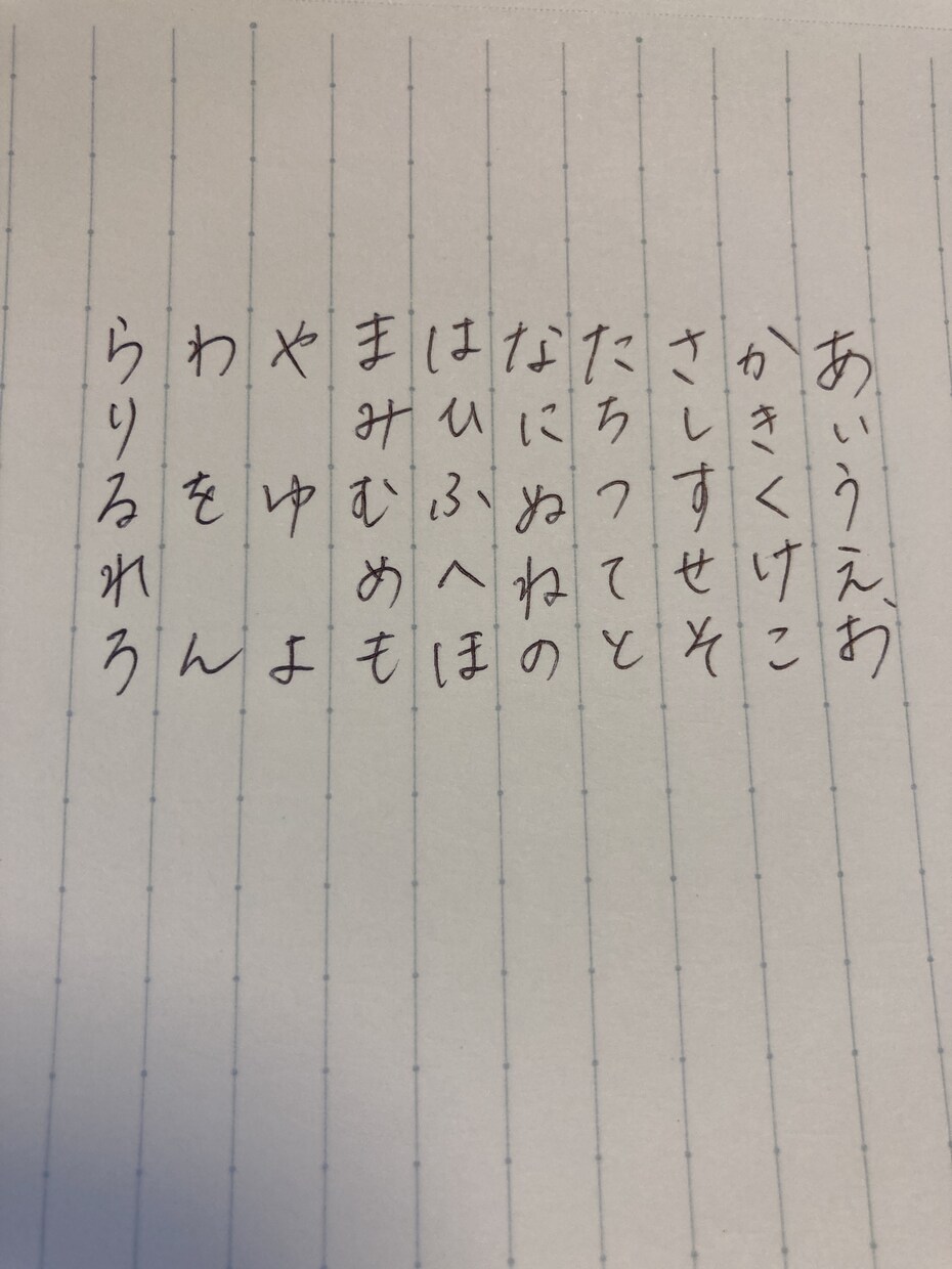 私の字で代筆します 書道歴6年で特待生までとりました。ボールペンが得意です。 イメージ1
