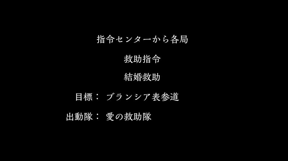 消防士の方必見！愛の救助隊の登場ムービー制作します 制作はカンタン！消防士さんの結婚式余興用ムービーです！ イメージ6