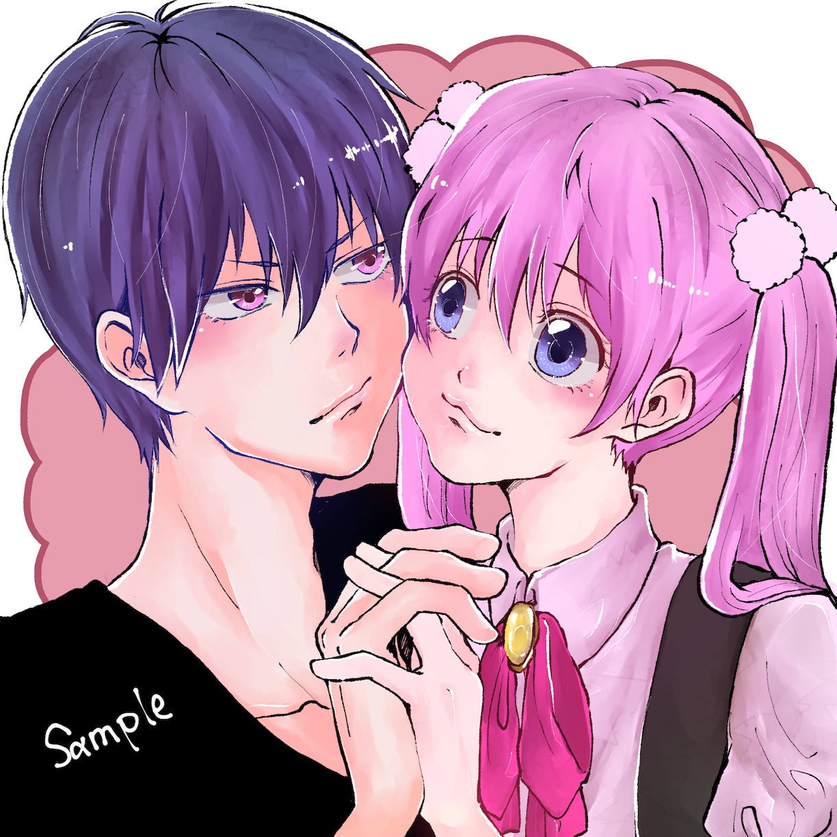 可愛いSNS用アイコン作成します 様々なイラストにも対応できます！ イメージ2