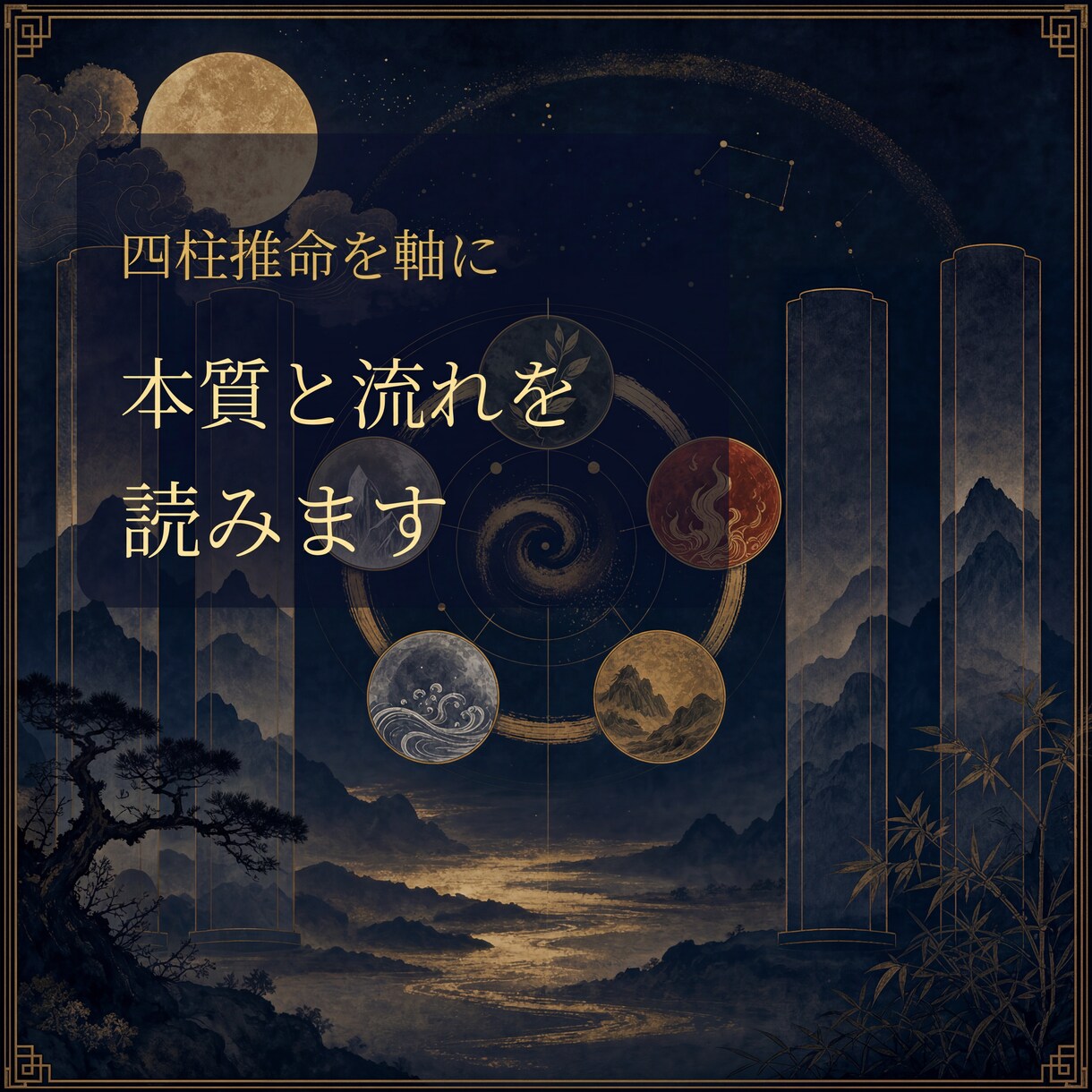 本質・強み・今後の流れ全体を総合で読みます 自分の本質を理解することで、自分の軸と方向性が見えます。 イメージ4