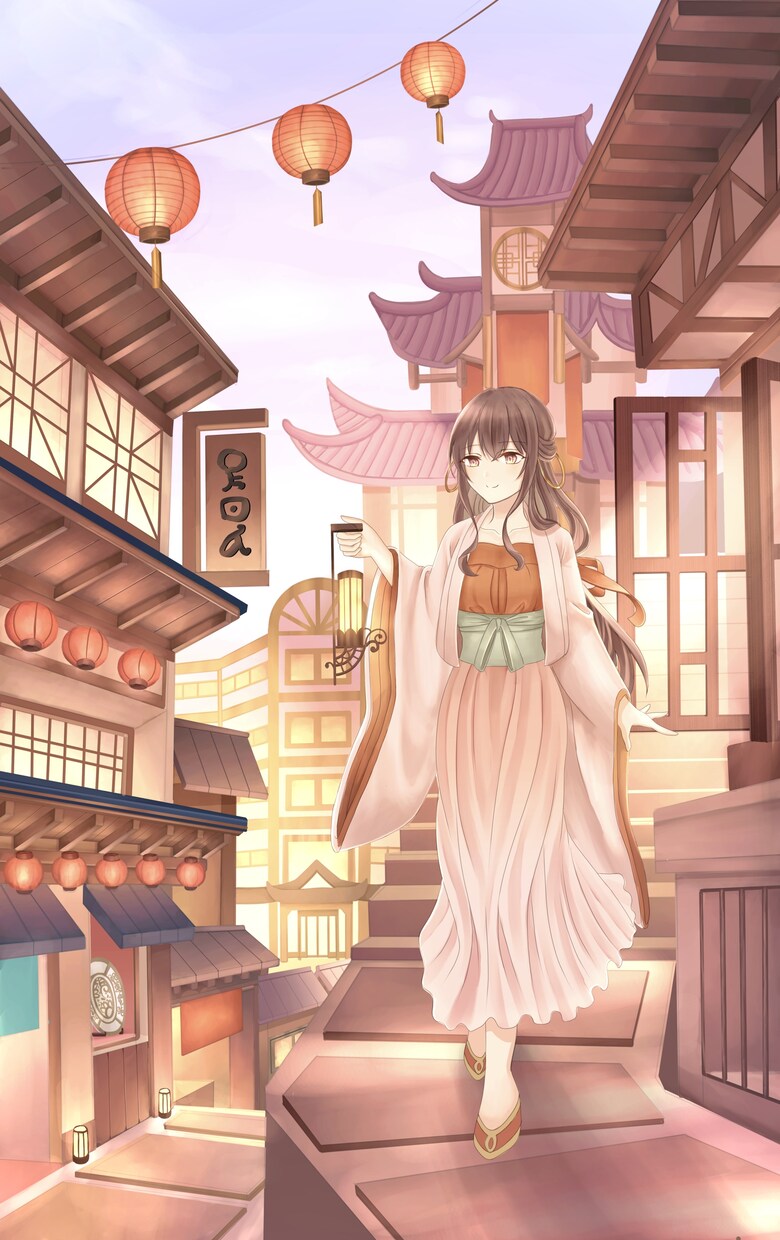 高クオリティ美少女のイラストお描きします キャラクターに合わせて、背景も一緒に制作可能です イメージ3