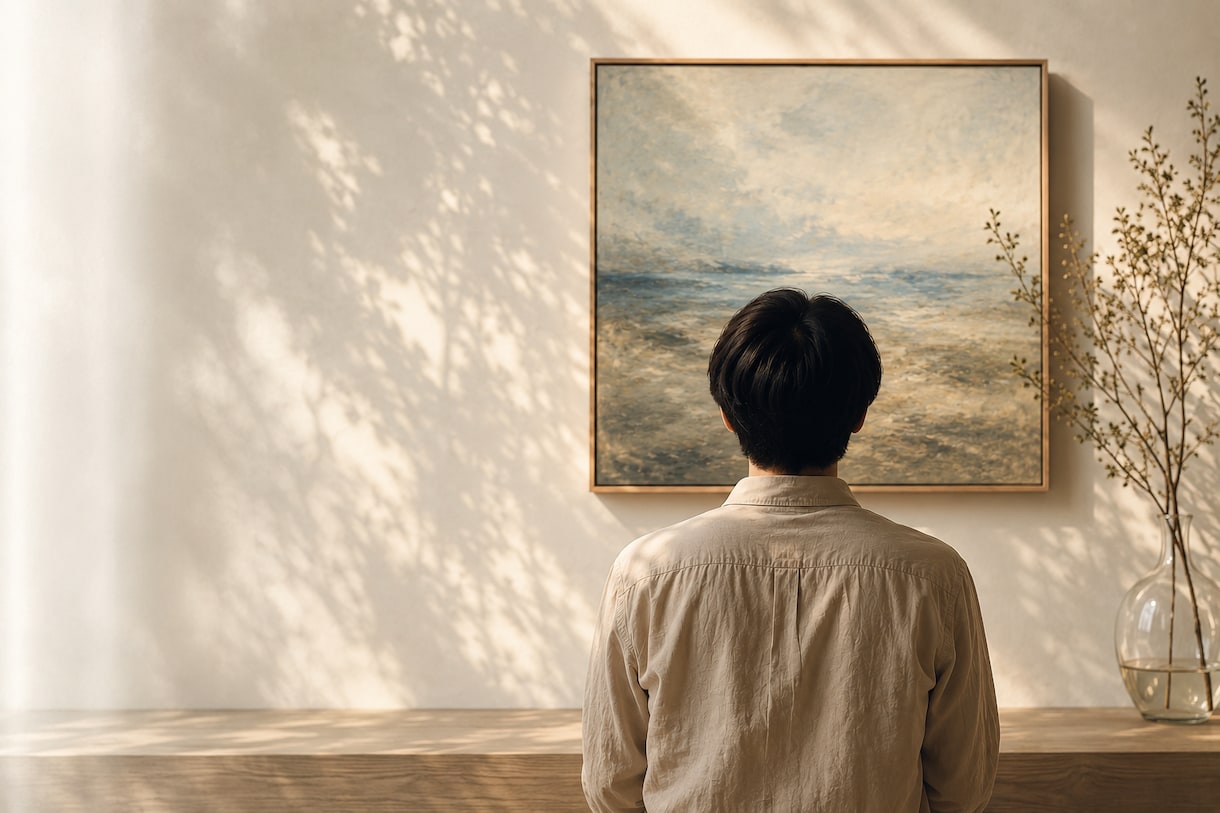 オンラインで対話型鑑賞をします ９０分コース/３作品で行います イメージ1