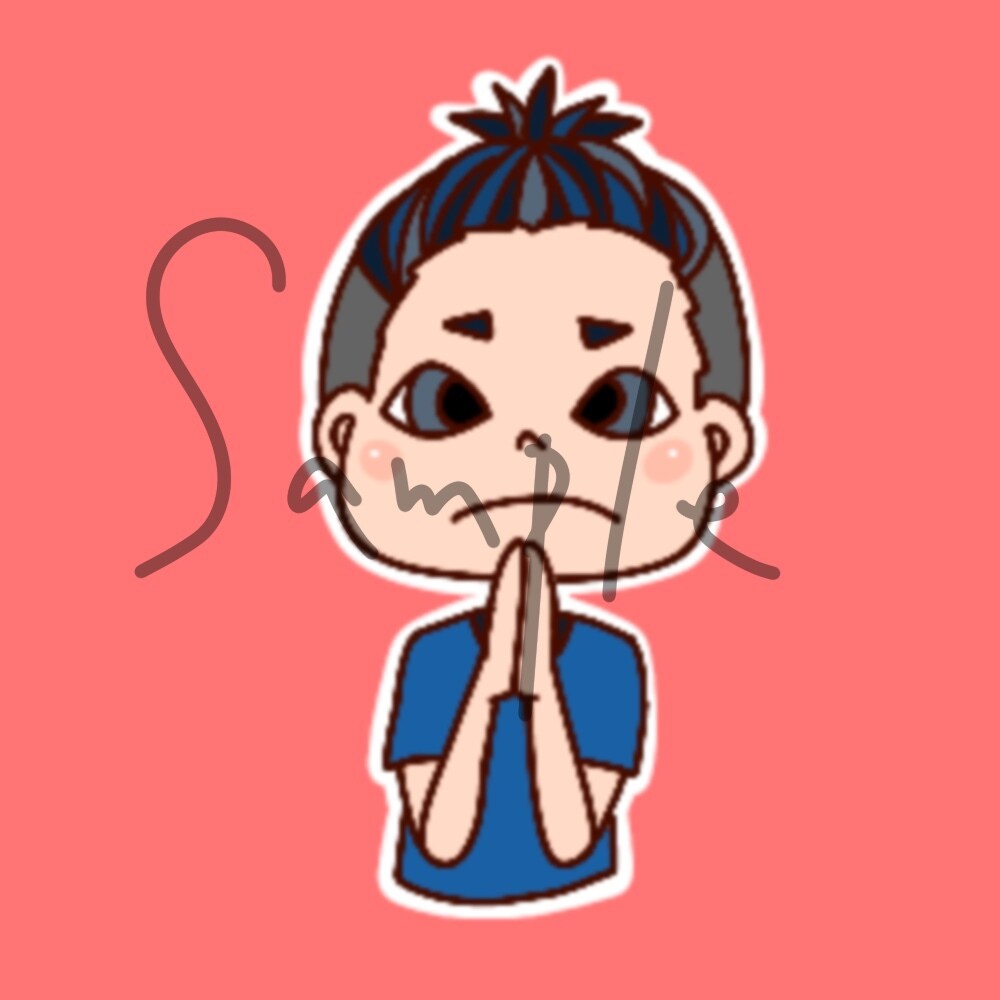 SNSなどに使えるアイコン描きます POPで明るく個性派アイコン！ イメージ2