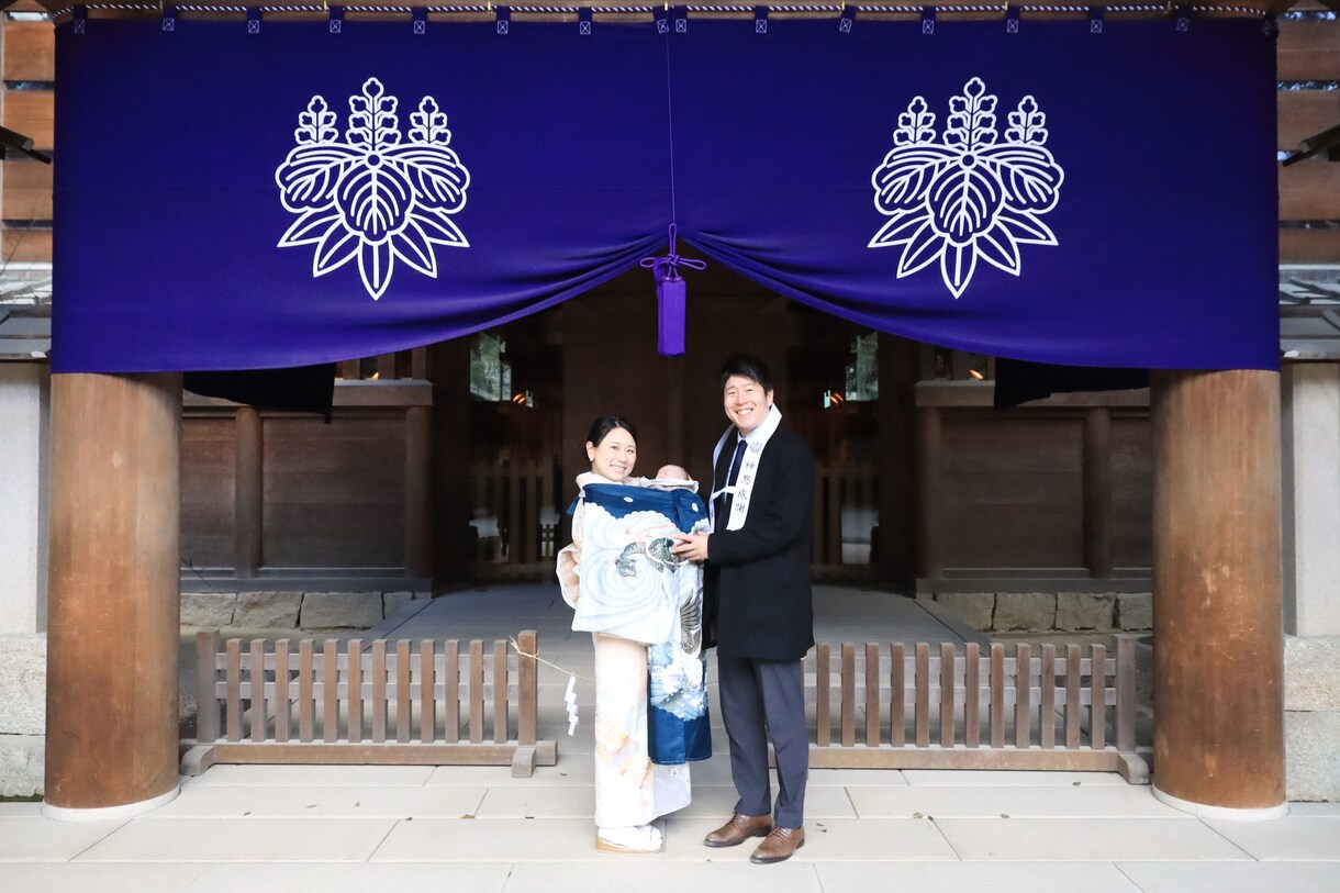 愛知県でのお宮参り、七五三の出張写真撮影を承ります 全カット納品！大手写真撮影受託会社契約カメラマンが撮影！ イメージ3