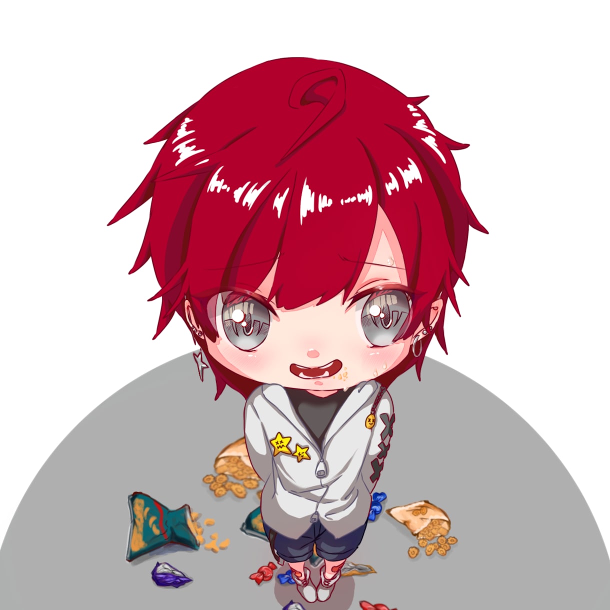 アイコンに使えるちびキャラ描きます 可愛いちびキャラ描きます！男の子も可 イメージ9