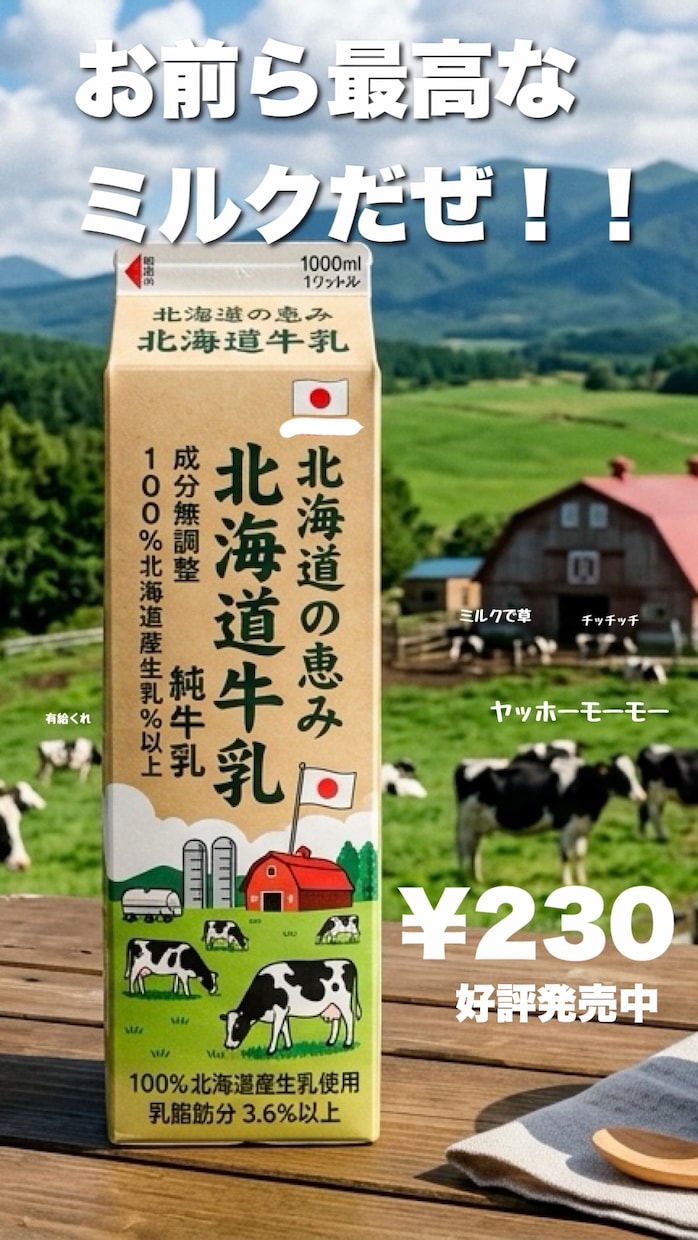 キャッチーで可愛い広告デザインを作成します 可愛いor面白いorお洒落なデザインに仕上げます！ イメージ2