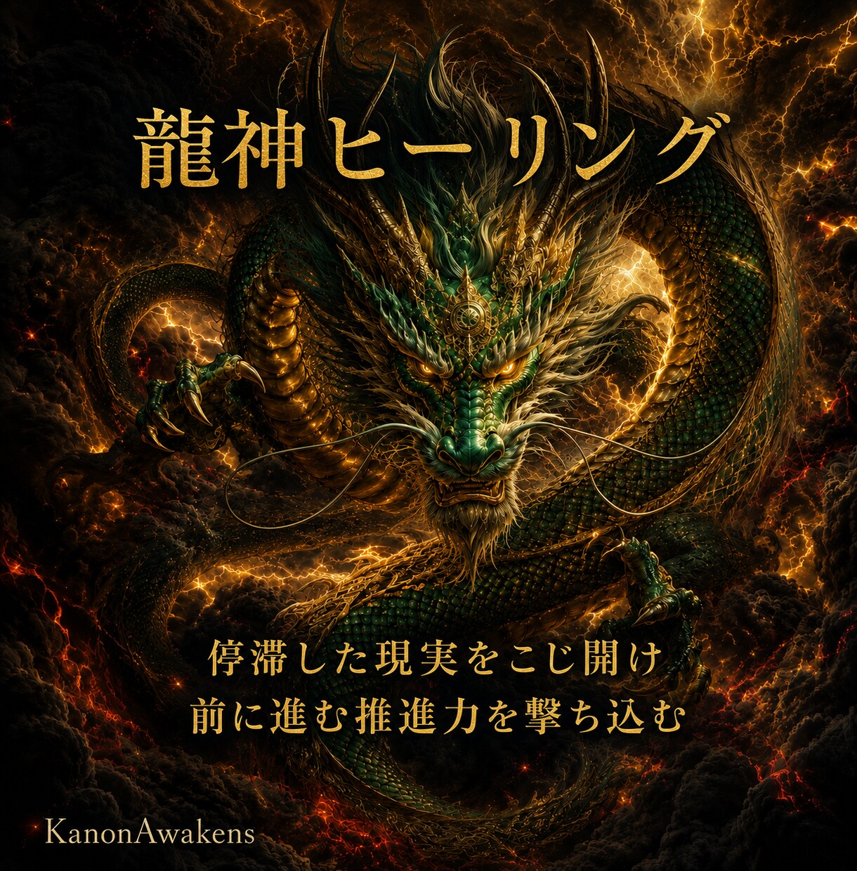 あなたの停滞した現実に龍神エネルギーを直撃させます なんとなく重い・動けない——龍神が停滞の根元をこじ開けます イメージ1
