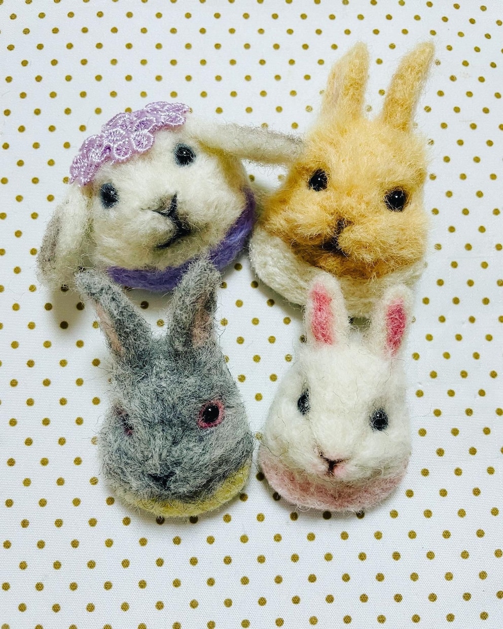 羊毛フェルト世界に一つ小動物ペットブローチ作ります 羊毛フェルトで作製します。オンリーワンをあなたに^_^ イメージ10