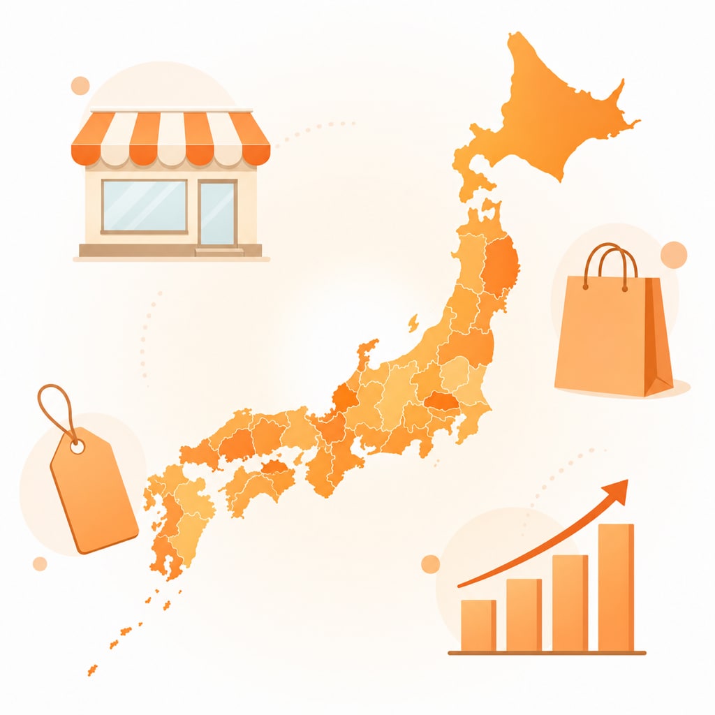 47都道府県の商業・小売データ集をお渡しします 47都道府県の商業・小売71指標を収録したデータ集 イメージ1